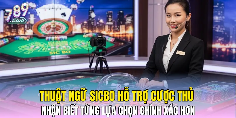 Thuật ngữ sicbo hỗ trợ cược thủ nhận biết từng lựa chọn chính xác hơn